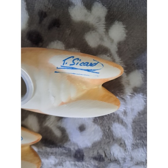 Louis Sicard Cicada Salt Pepper Shakers NIB Yellow - Picture 6 of 6